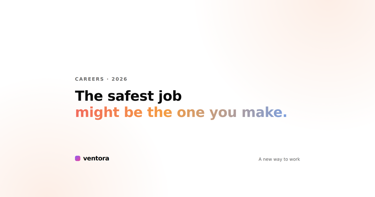 The Safest Career Move in 2026 Might Be Working for Yourself